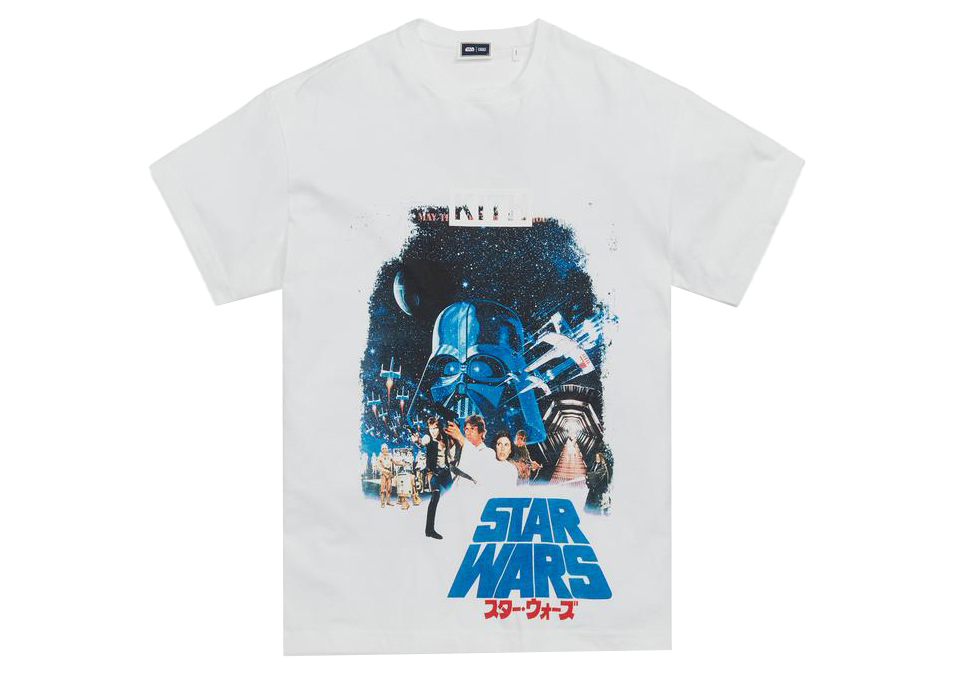 Kith x STAR WARS A New Hope Vintage Tee White - FW21 Men's - US