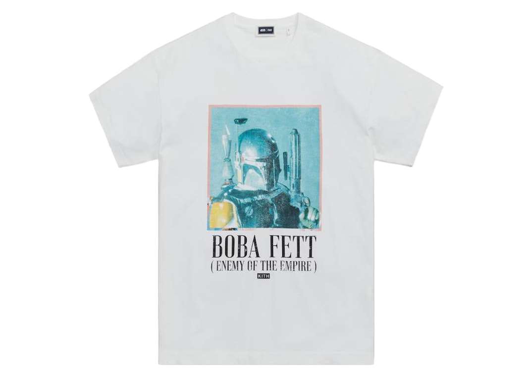 Pre-owned Kith Star Wars Boba Fett Vintage Tee White