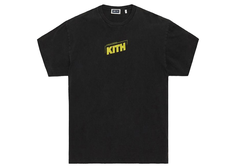 Kith x STAR WARS Credits Vintage Tee Black