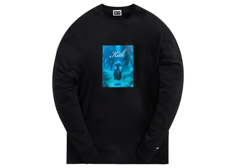 Kith x STAR WARS Do Or Do Not L/S Tee Black Men's - FW21 - US