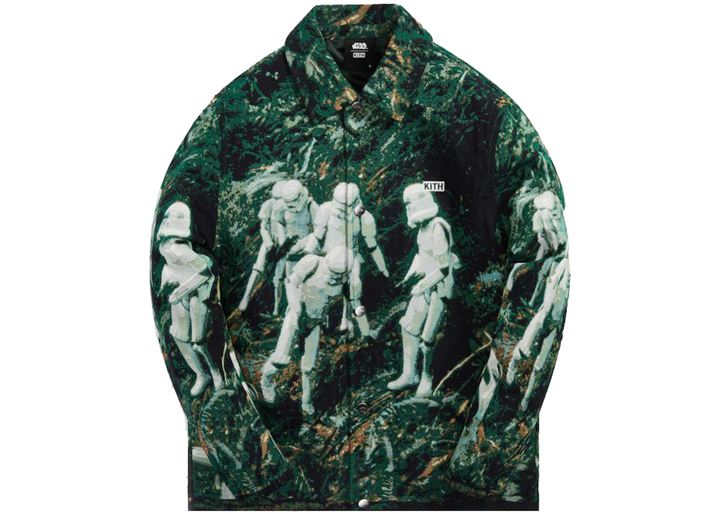 Kith x STAR WARS Endor Coaches Jacket Stadium Men's FW21 US