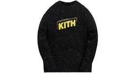 Kith x STAR WARS Galaxy Crewneck Sweater Black