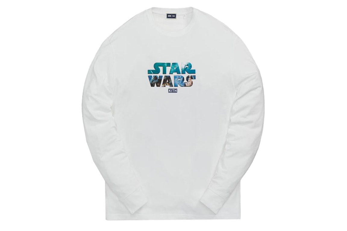 Pre-owned Kith X Star Wars Highlight L/s Tee White