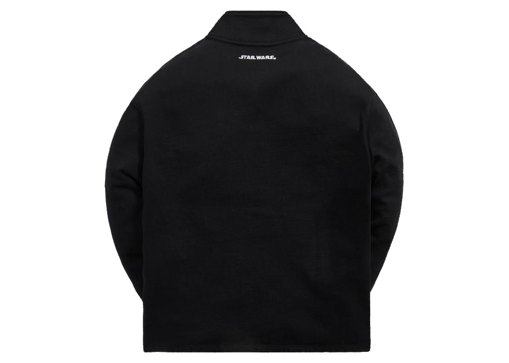 Kith x STAR WARS Leia Quarter Zip Black Men's - FW21 - US