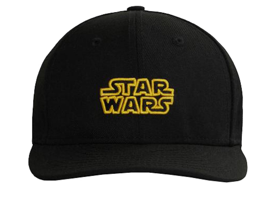 Pre-owned Kith X Star Wars & New Era A New Hope Fitted Hat Black