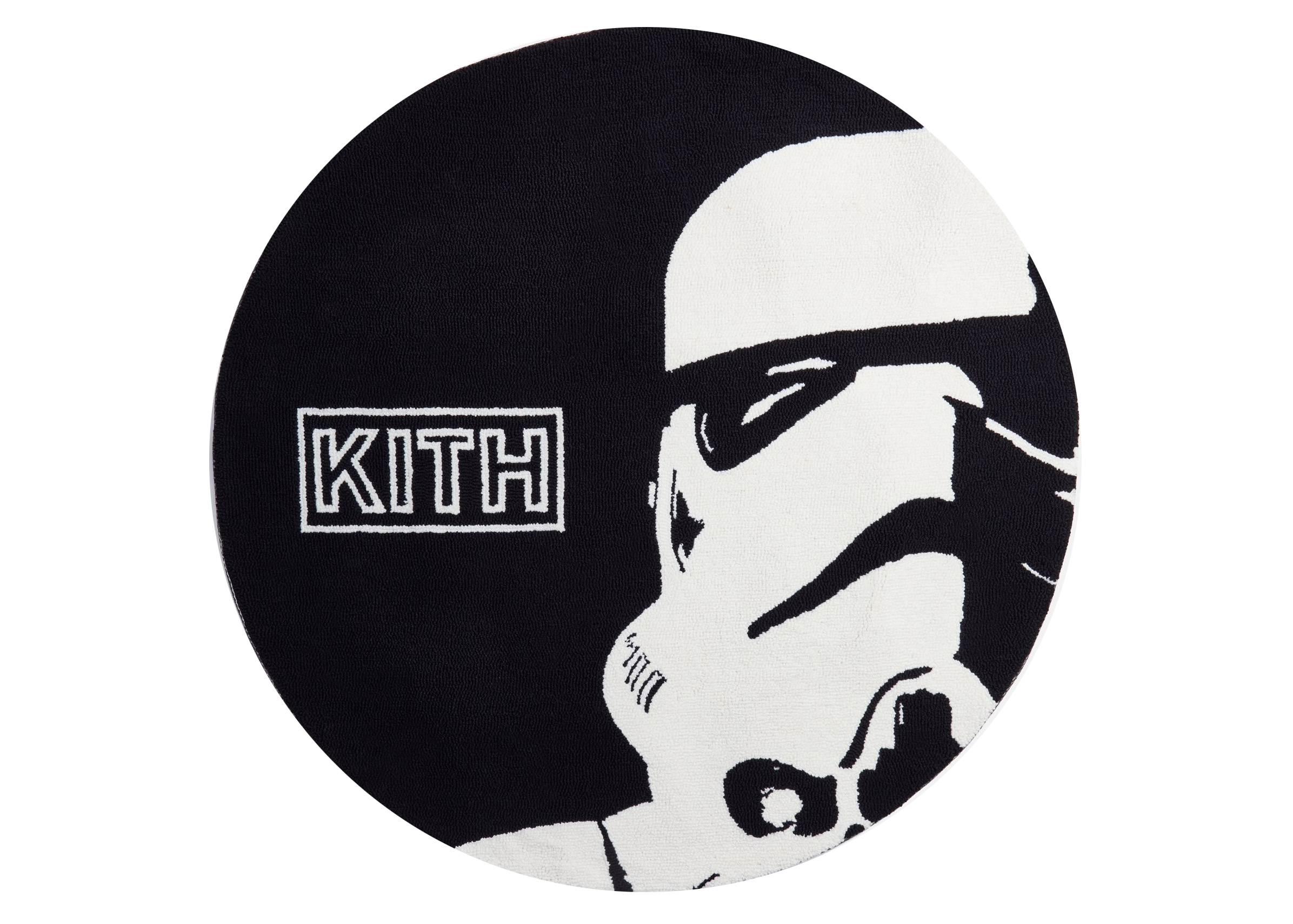 Kith x STAR WARS Storm Trooper Rug Black