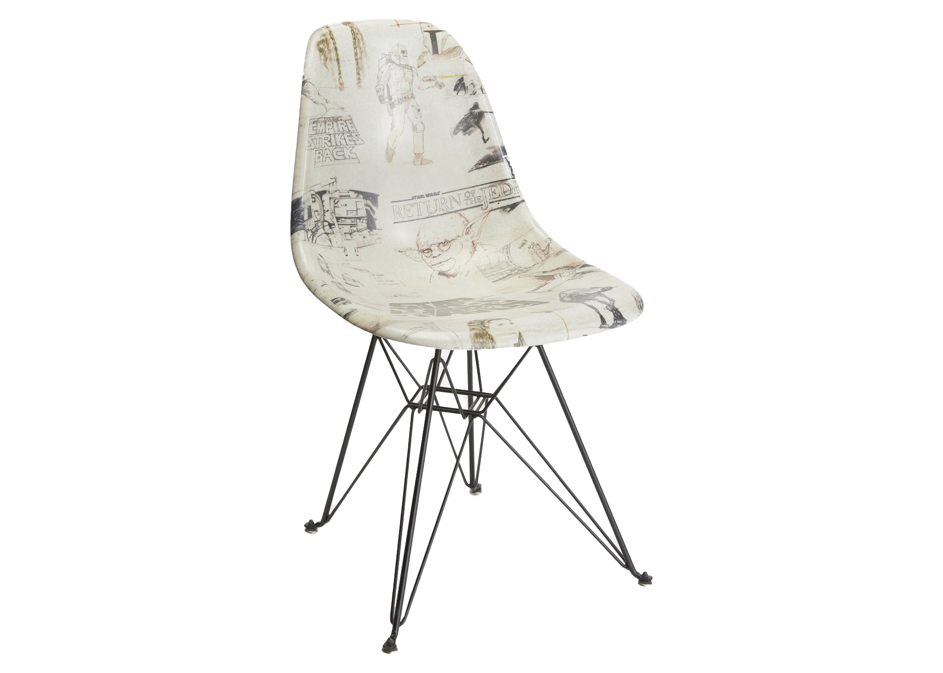 Kith x STAR WARS for Modernica Case Study Shell Chair Multi
