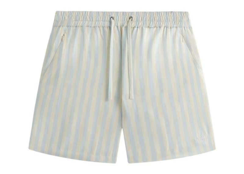 Kith Striped Cedar Short Light Indigo