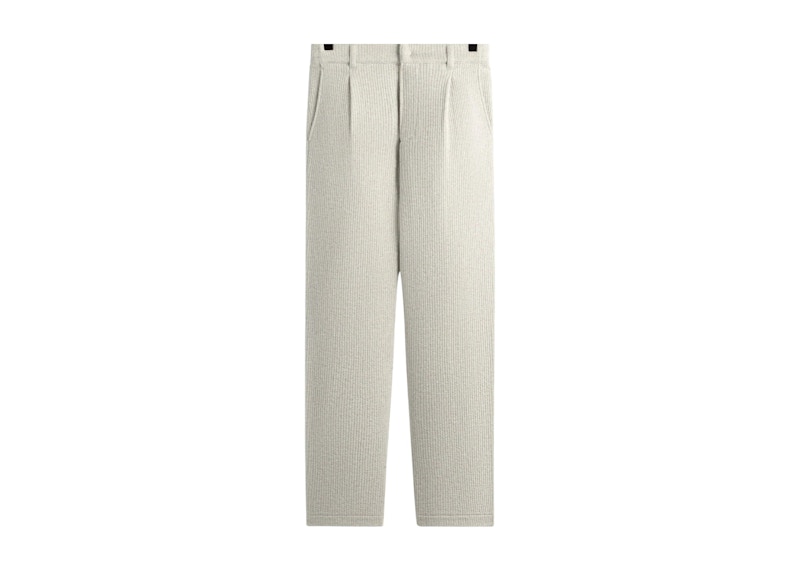 Kith Striped Interlock Garrison Pant Light Heather Grey