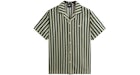 Kith Striped Thompson Camp Collar Shirt Agate