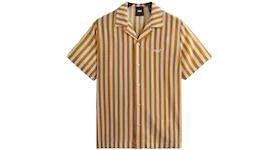 Kith Striped Thompson Camp Collar Shirt Flash