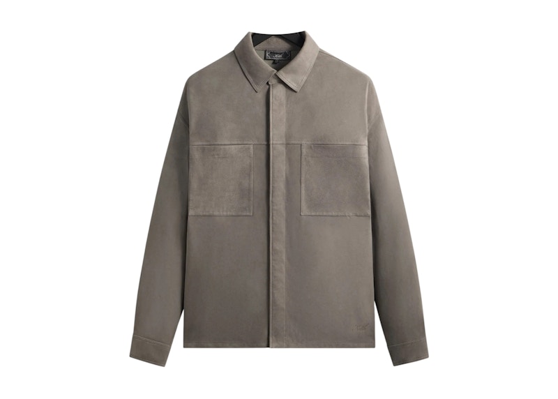 Kith Suede Ace Shirt Slight
