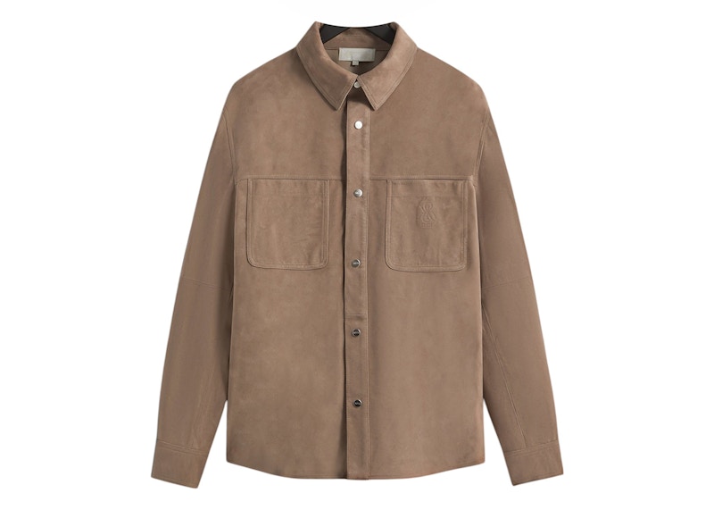 Kith Suede Apollo Shirt Factor Men's - FW24 - US Kith Suede Apollo Shirt Factor Men's - FW24 - US