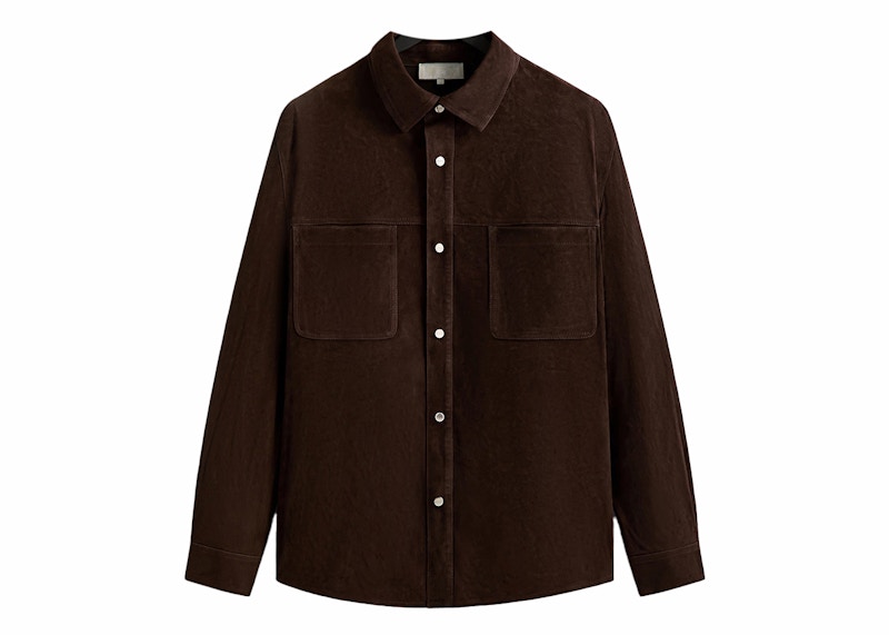 Kith Suede Apollo Shirt Kindling