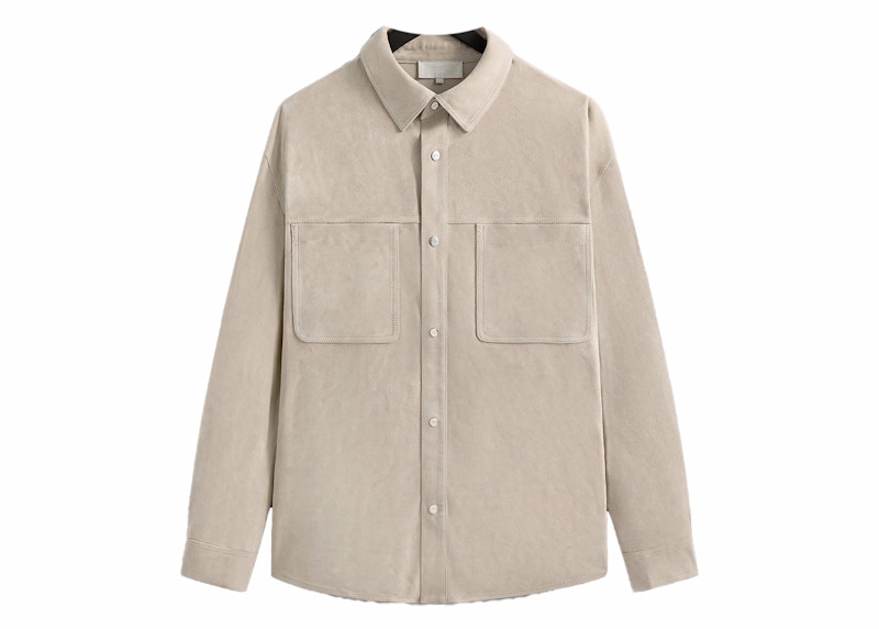 Kith Suede Apollo Shirt Malt