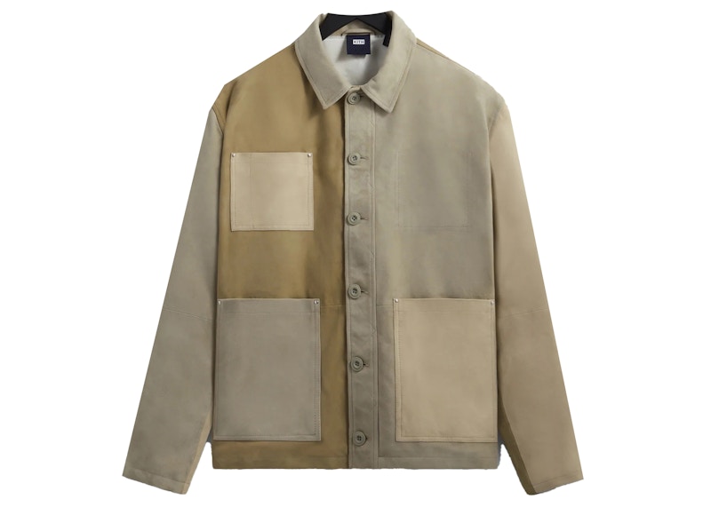 Kith Suede Willoughby Chore Jacket Space Men's - FW22 - US