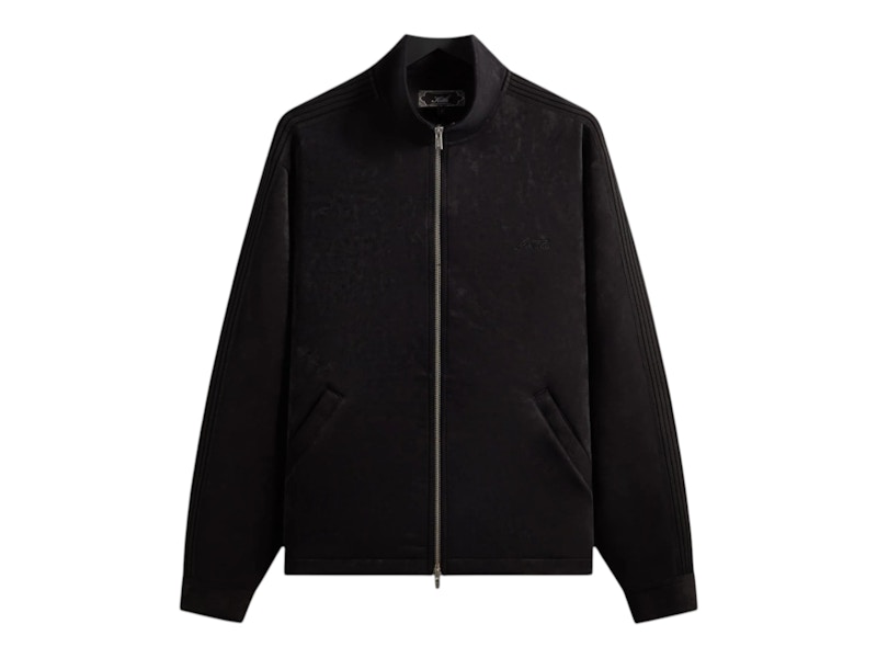 Kith Sueded Scuba Connor Track Jacket Black