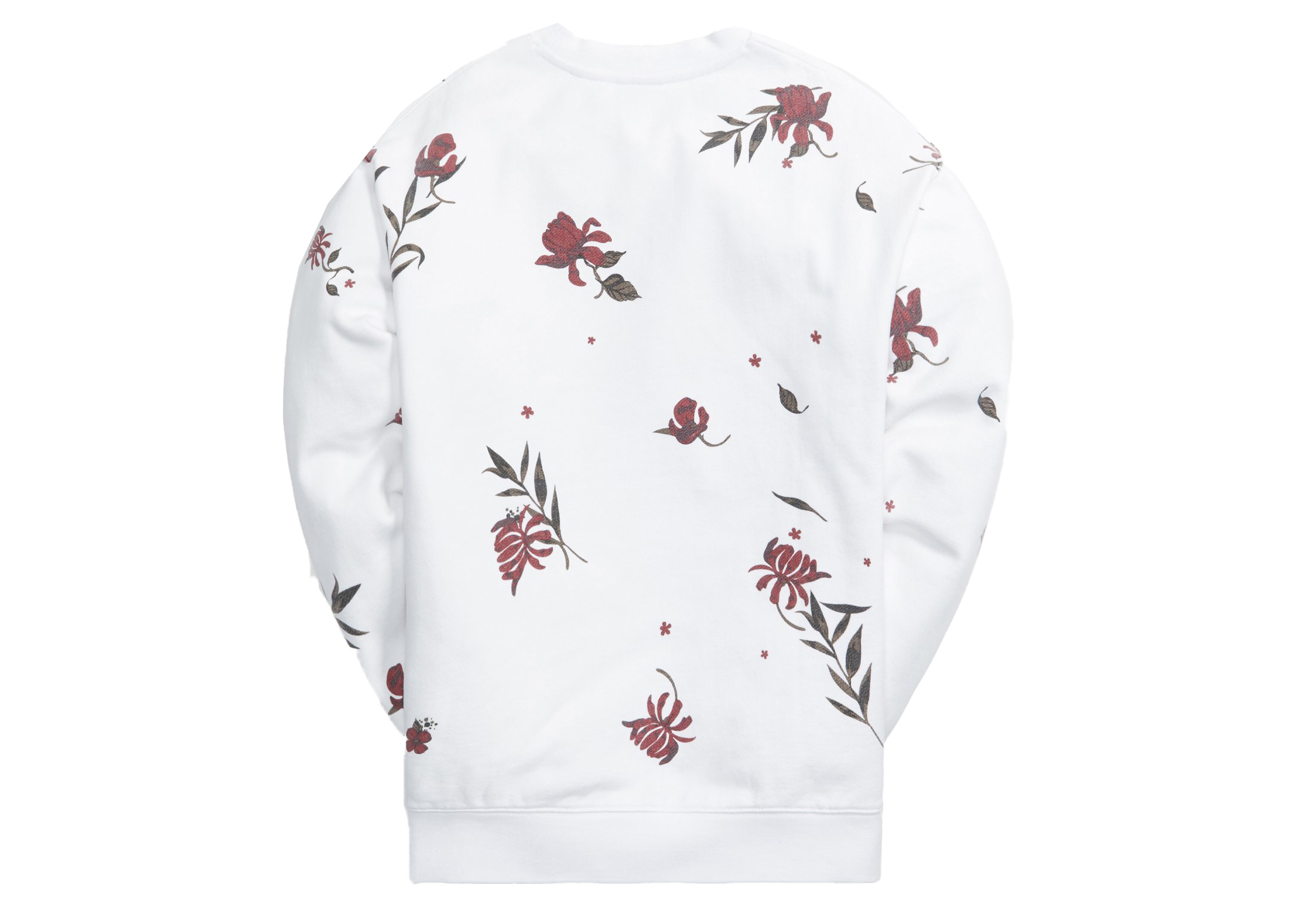 Kith Summer Floral Crewneck White Men's - SS21 - US