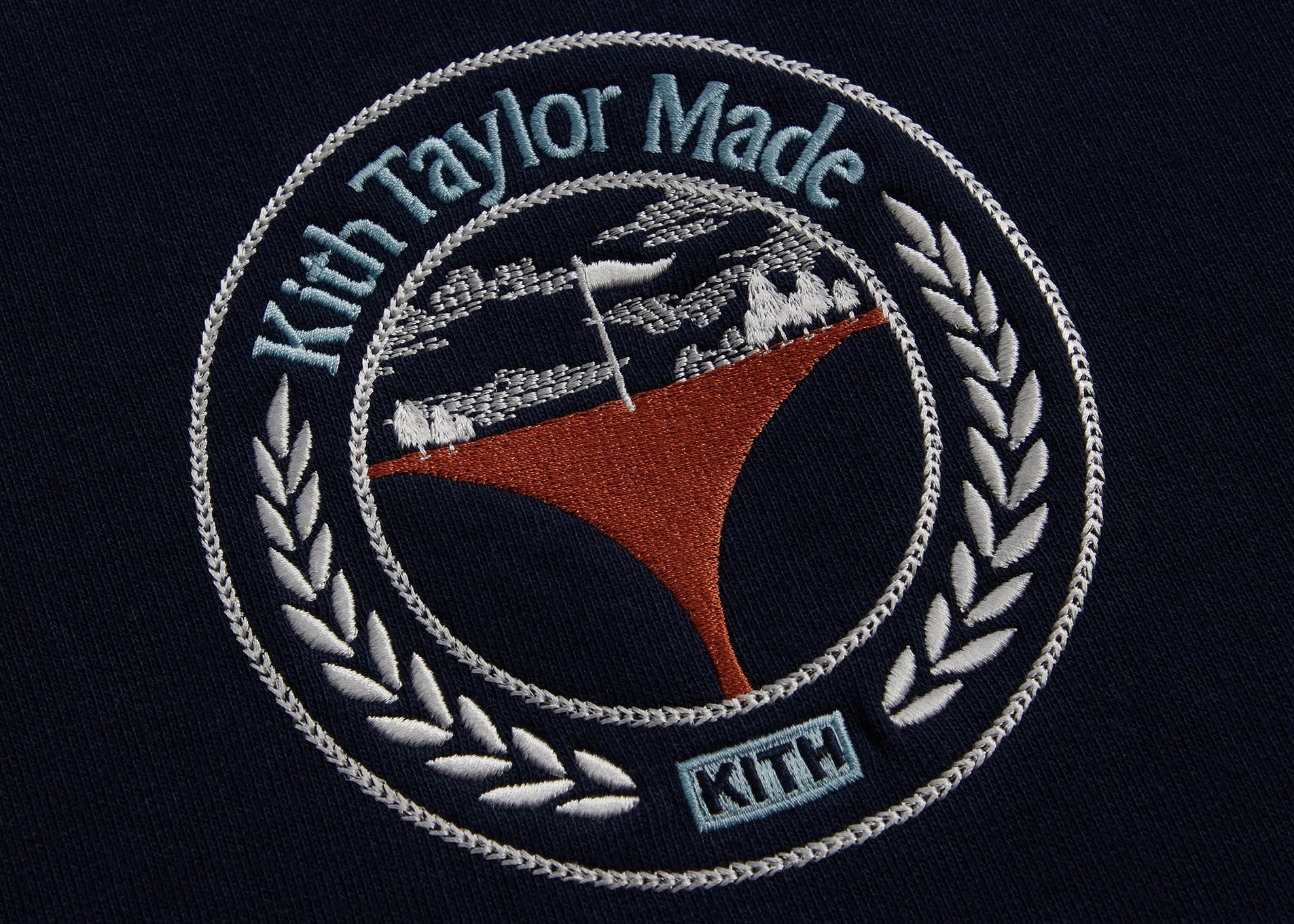 Kith TaylorMade Crest Crewneck Nocturnal Men's - SS22 - US