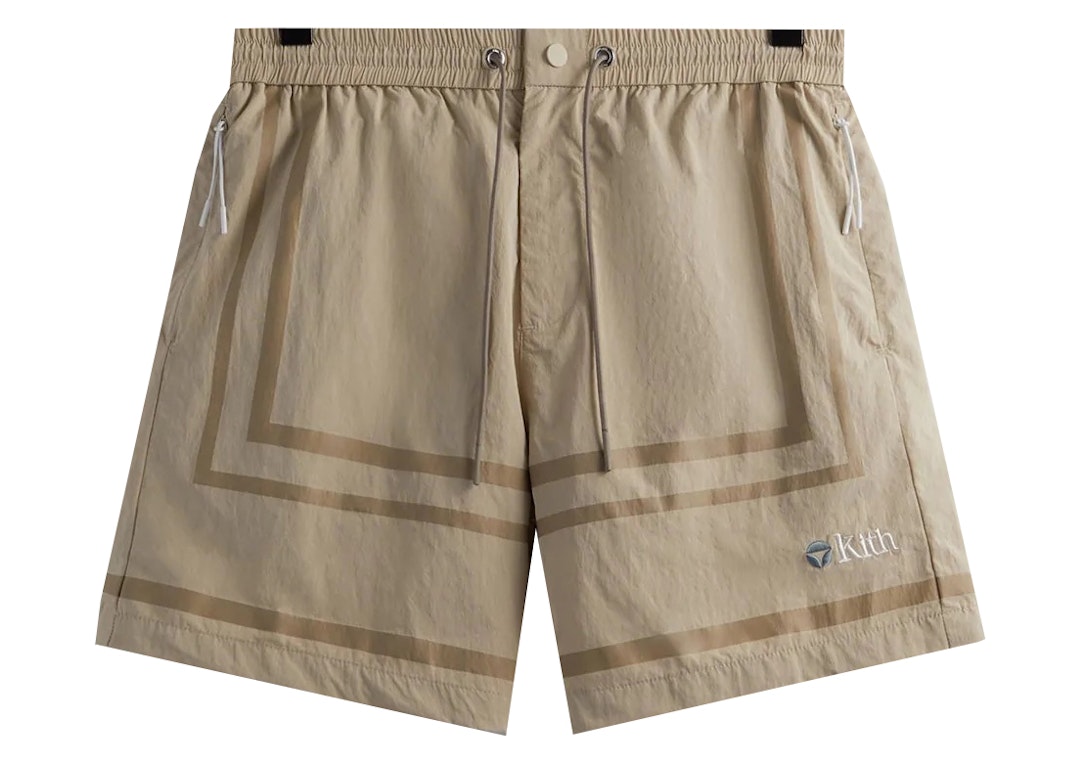 Pre-owned Kith Taylormade Fairway Shorts Canvas
