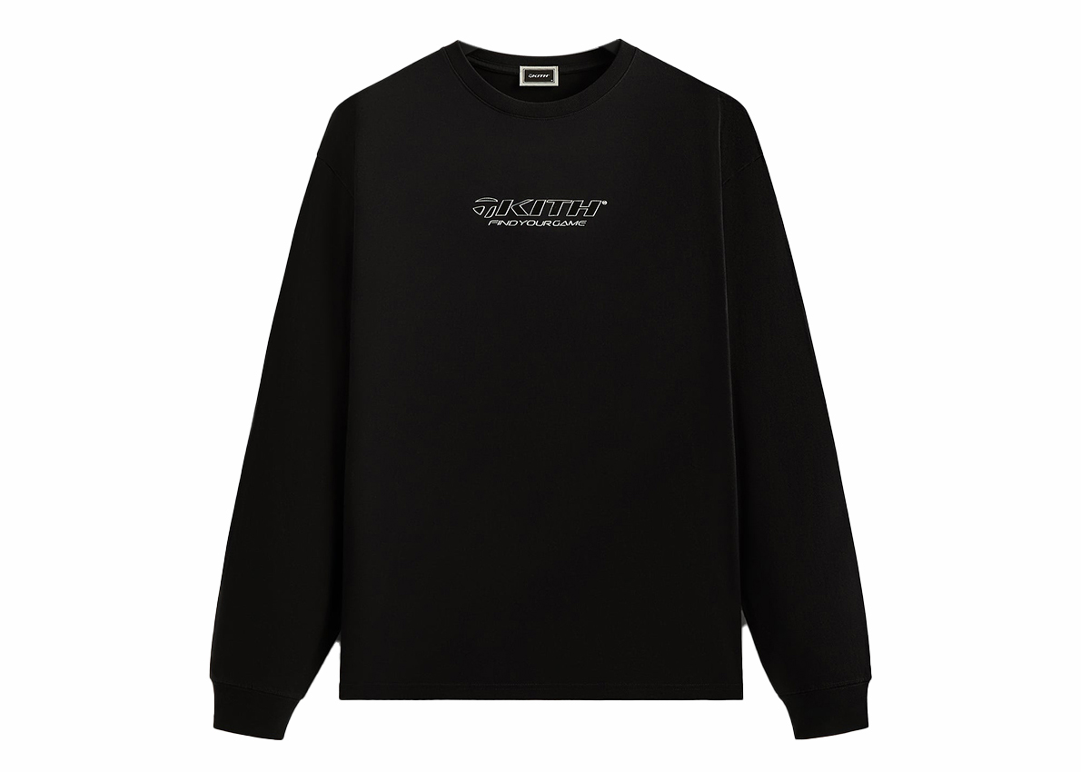 Kith TaylorMade Find Your Game Long Sleeve Tee Black