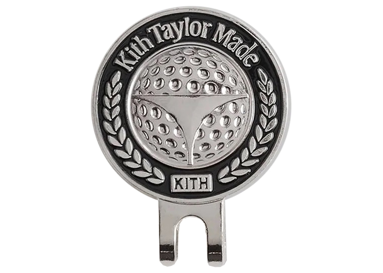 Kith TaylorMade Hat Clip Ball Marker Silver - US