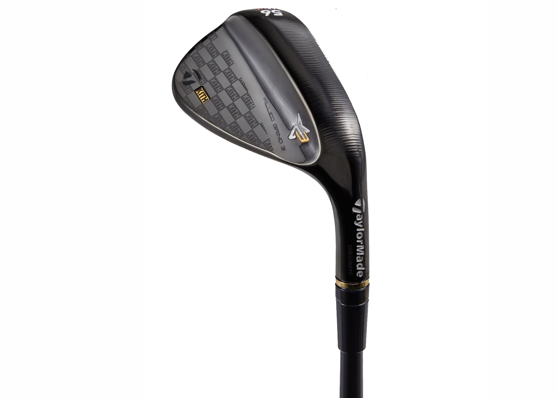 Kith TaylorMade Iron Milled Grind 3 56 Loft Wedge Black