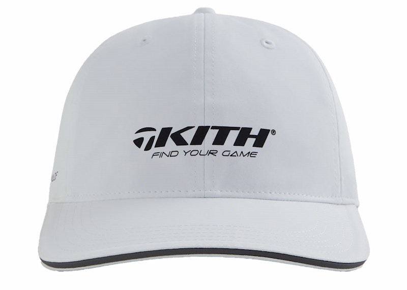 Pre-owned Kith Taylormade Reflective Nylon Cap In White