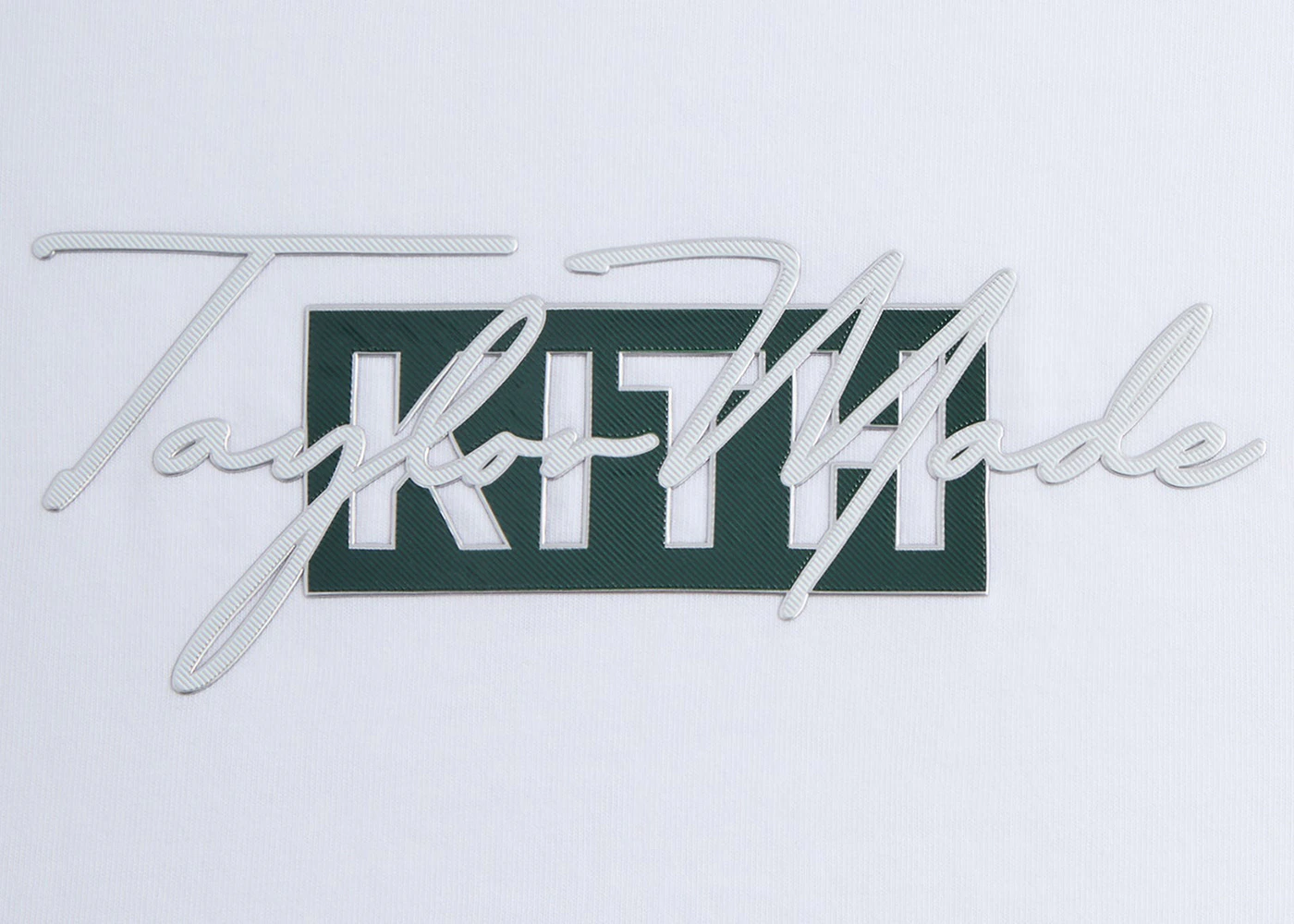 Kith TaylorMade Script Tee White Men's - SS24 - US