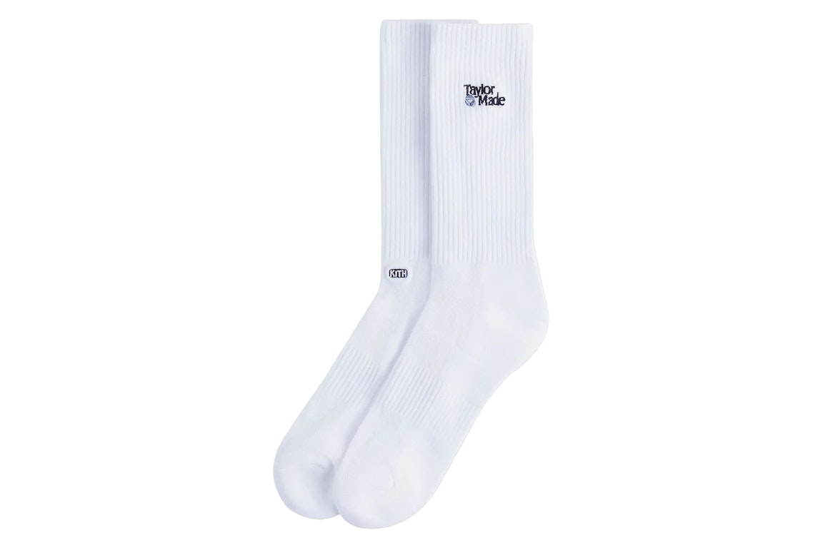 Pre-owned Kith Taylormade Socks White
