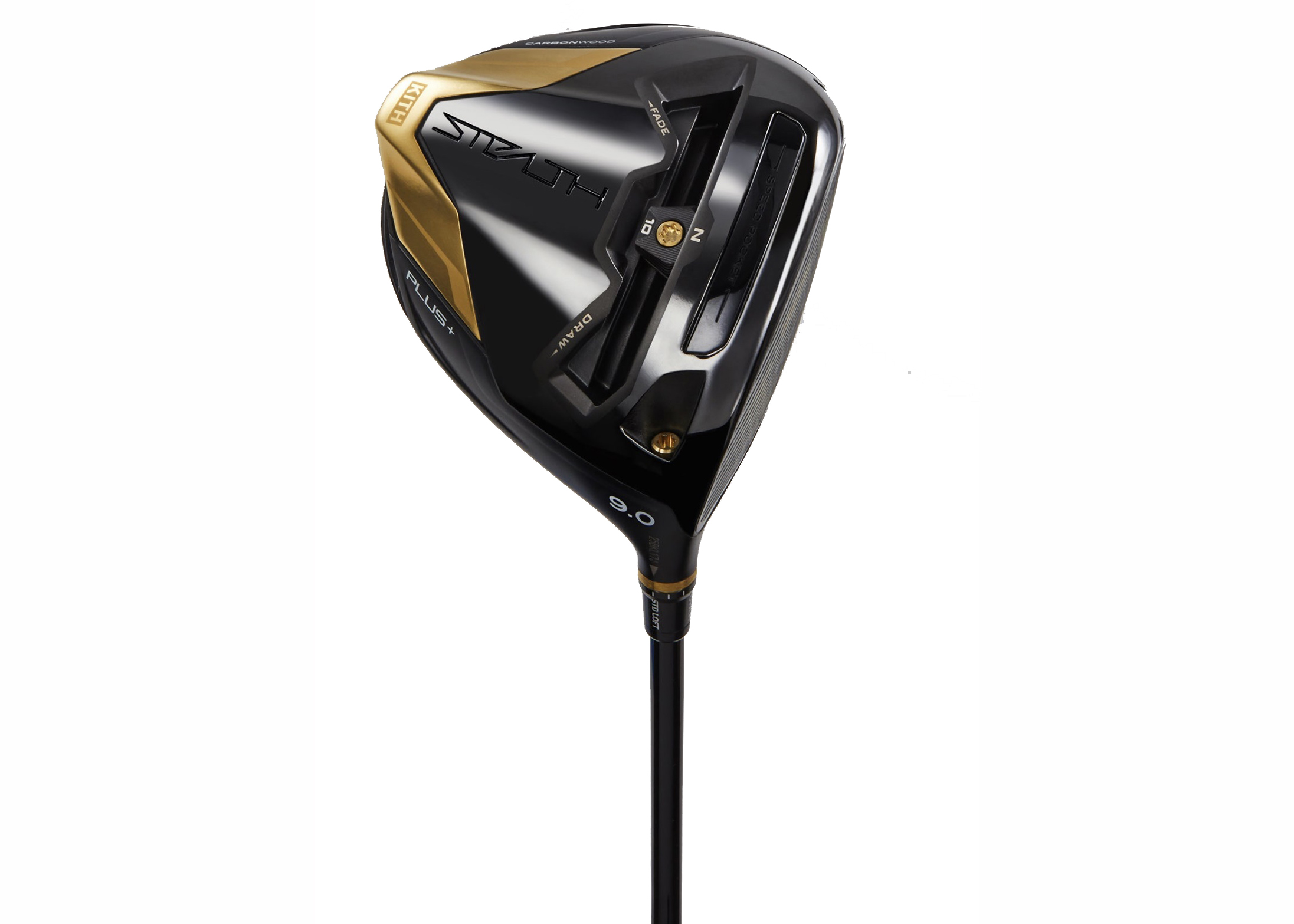 Kith TaylorMade Stealth Plus Carbonwood Driver (Stiff/9.0) Black