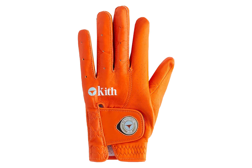 Kith TaylorMade TP Golf Glove Orange