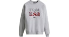 Kith Team USA Crewneck Light Gris jaspeado