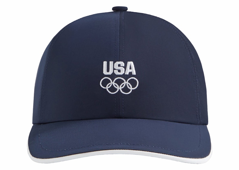 Pre-owned Kith Team Usa Leggero Cap In Nocturnal