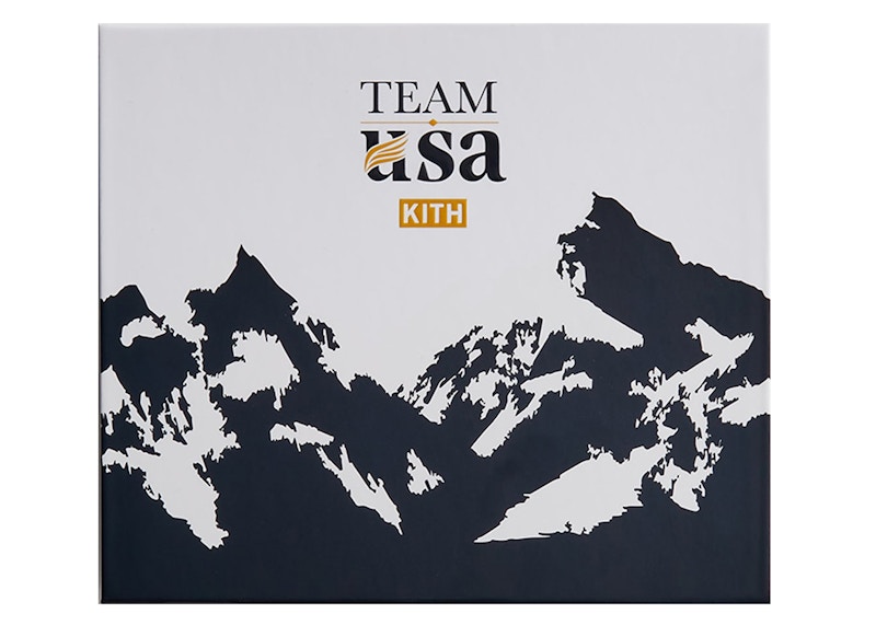 Kith Team USA Olympics Enamel Pin Set Gold Metal - SS22 - US