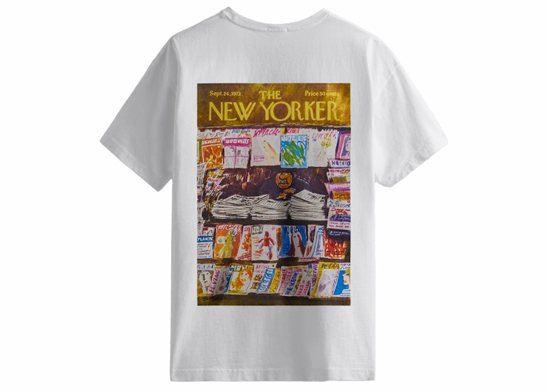 Kith The New Yorker Newsstand Tee White Men's - SS23 - GB