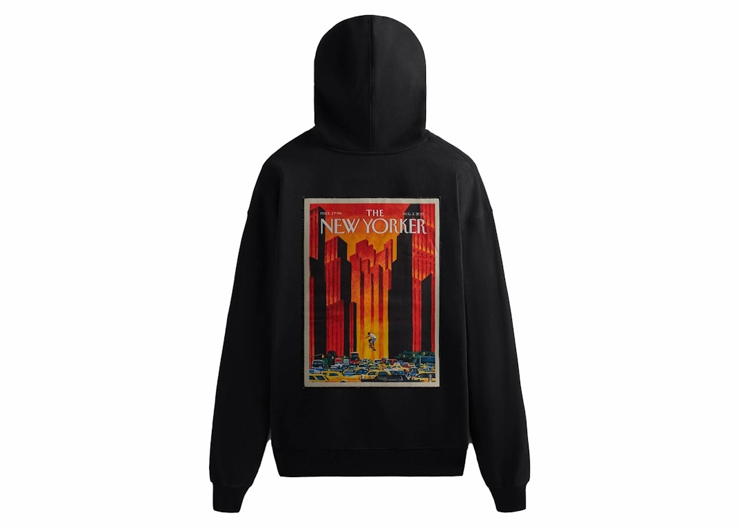 Pre-owned Kith The New Yorker Traffic Hoodie Black