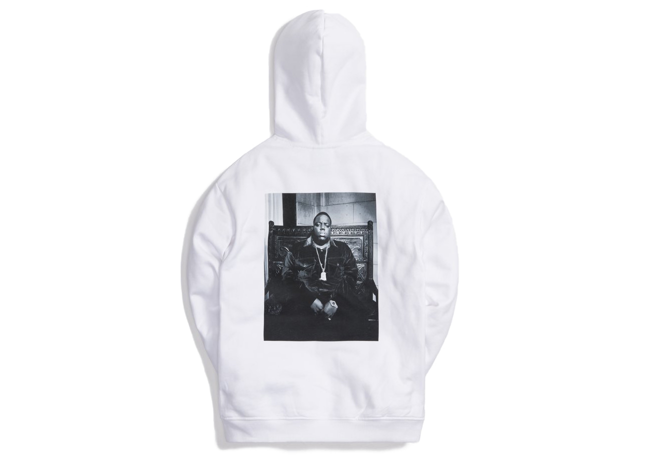 Kith The Notorious B.I.G Life After Death Hoodie White