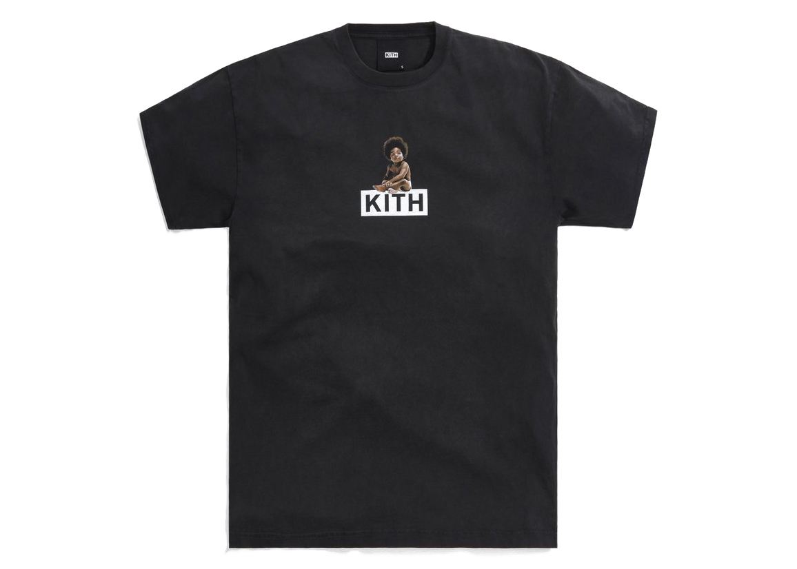 Kith The Notorious B.I.G Ready to Die Classic Logo Vintage Tee ...