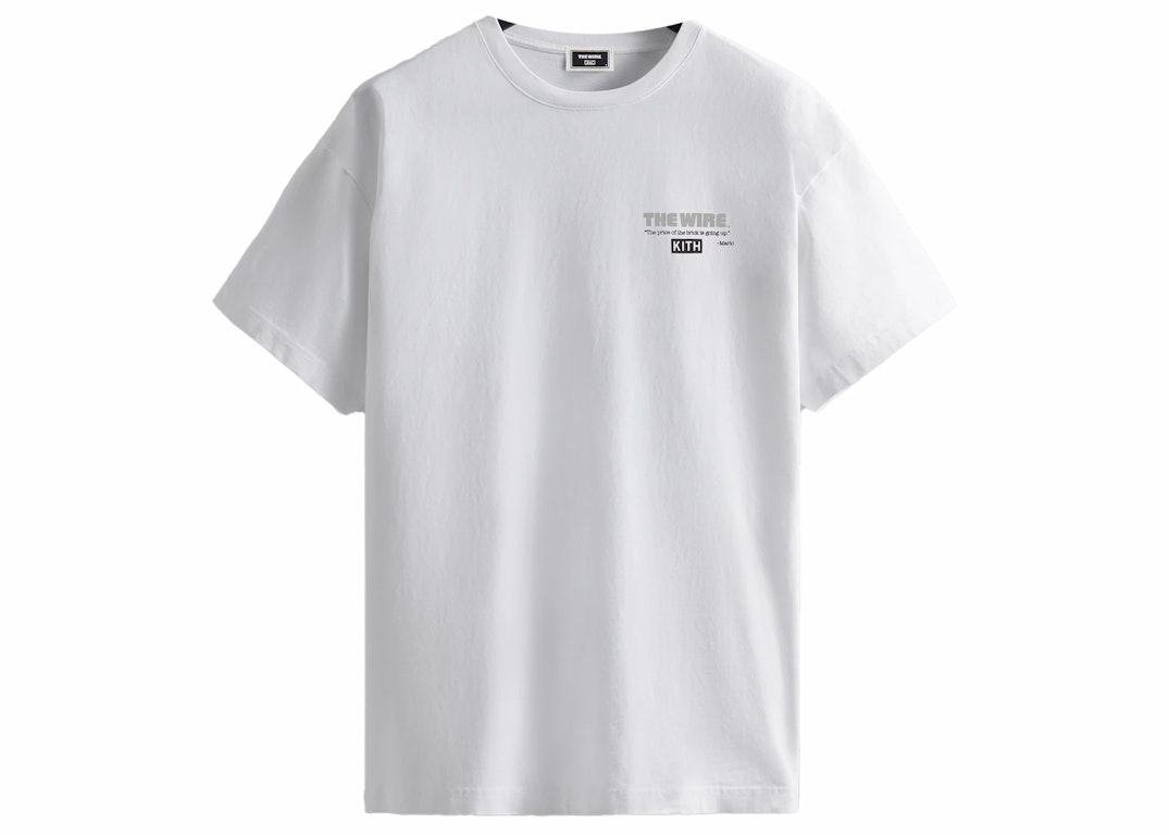 Pre-owned Kith The Wire Marlo Vintage Tee White