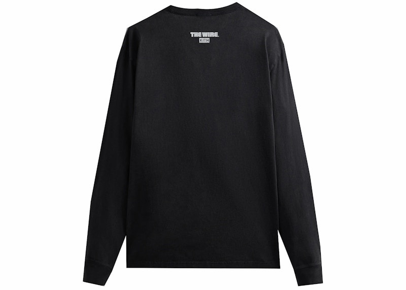 Kith The Wire My Name Is My Name Vintage L/S Tee Black メンズ