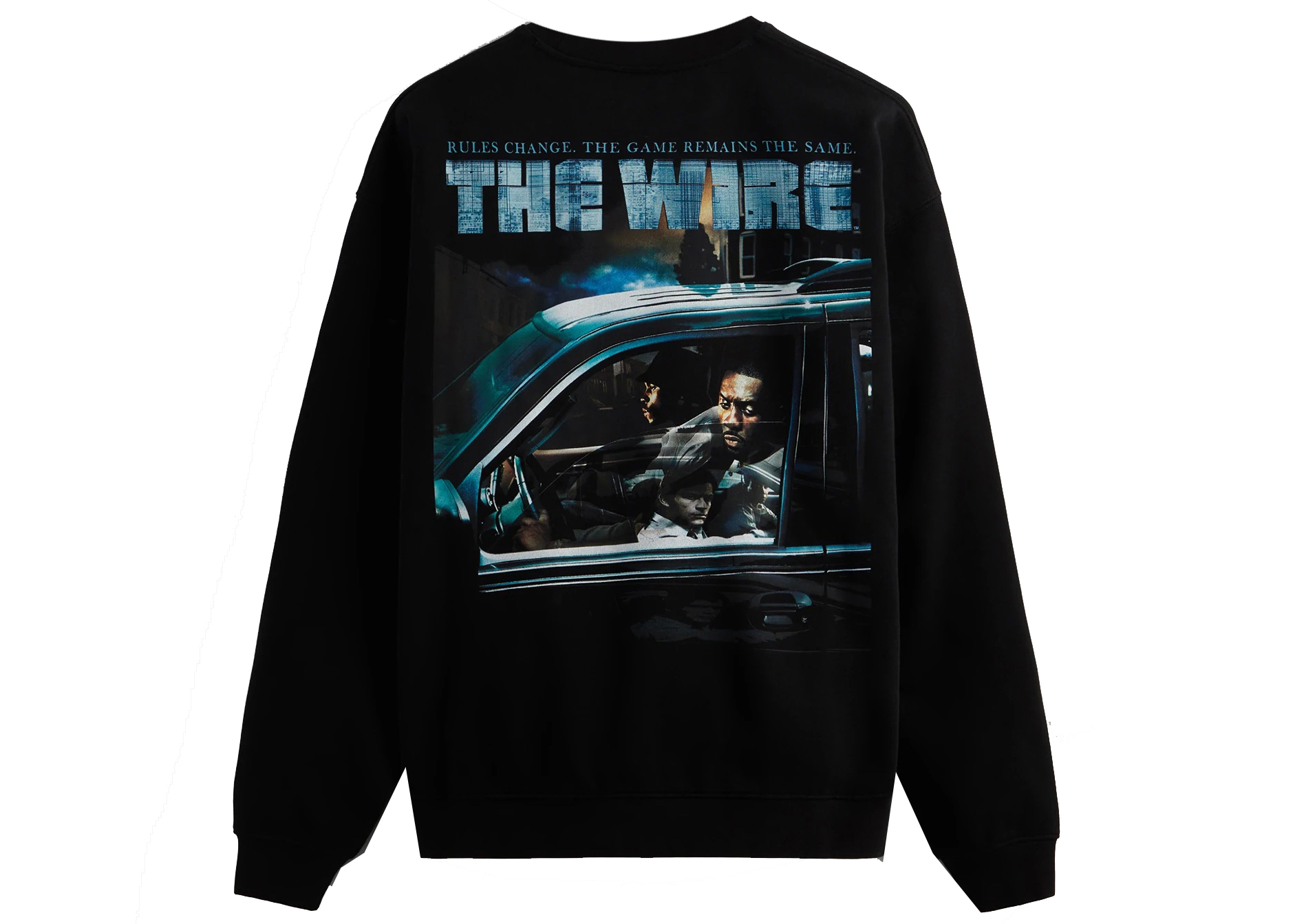 Kith The Wire Rules Change Vintage Crewneck Black