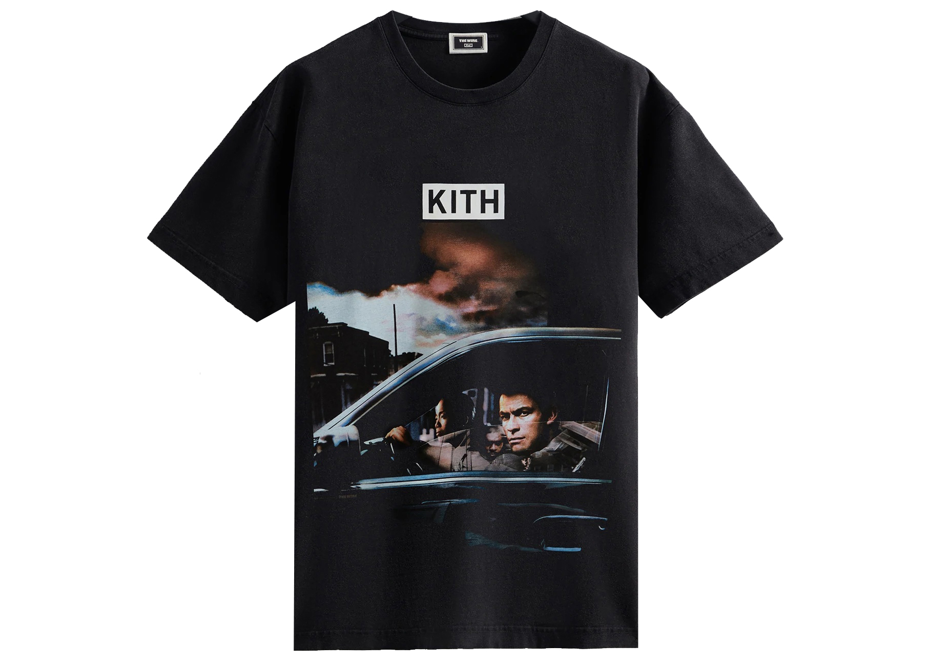 Kith The Wire Rules Change Vintage Tee Black Men's - SS22 - US