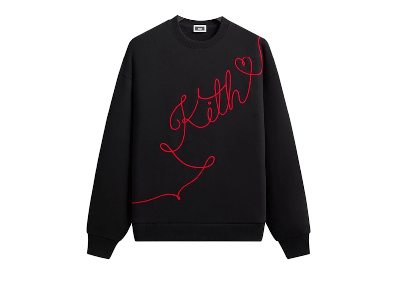 Kith Thread of Fate Nelson Crewneck Black Men's - SS26 - US