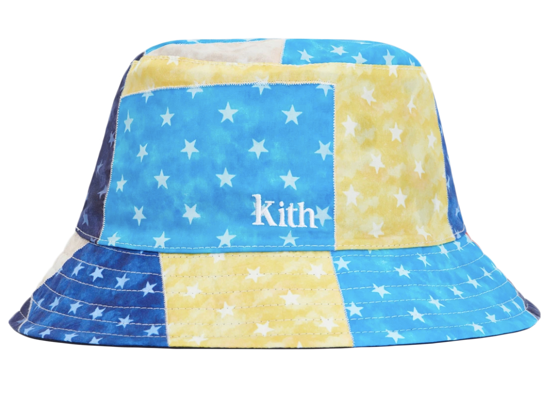 KITH TIE DYE STARS BUCKET HATバケットバケット - ハット