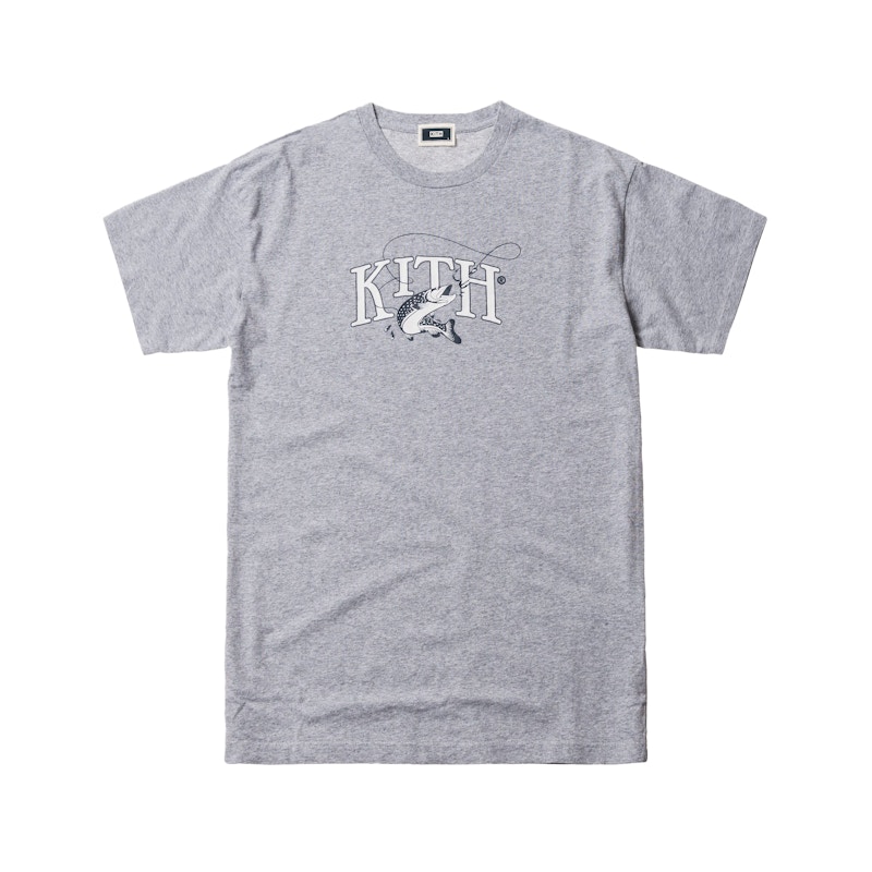 Kith Tight Lines Tee Heather Grey