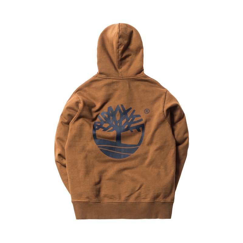 Kith Timberland Williams Hoodie Duck Brown