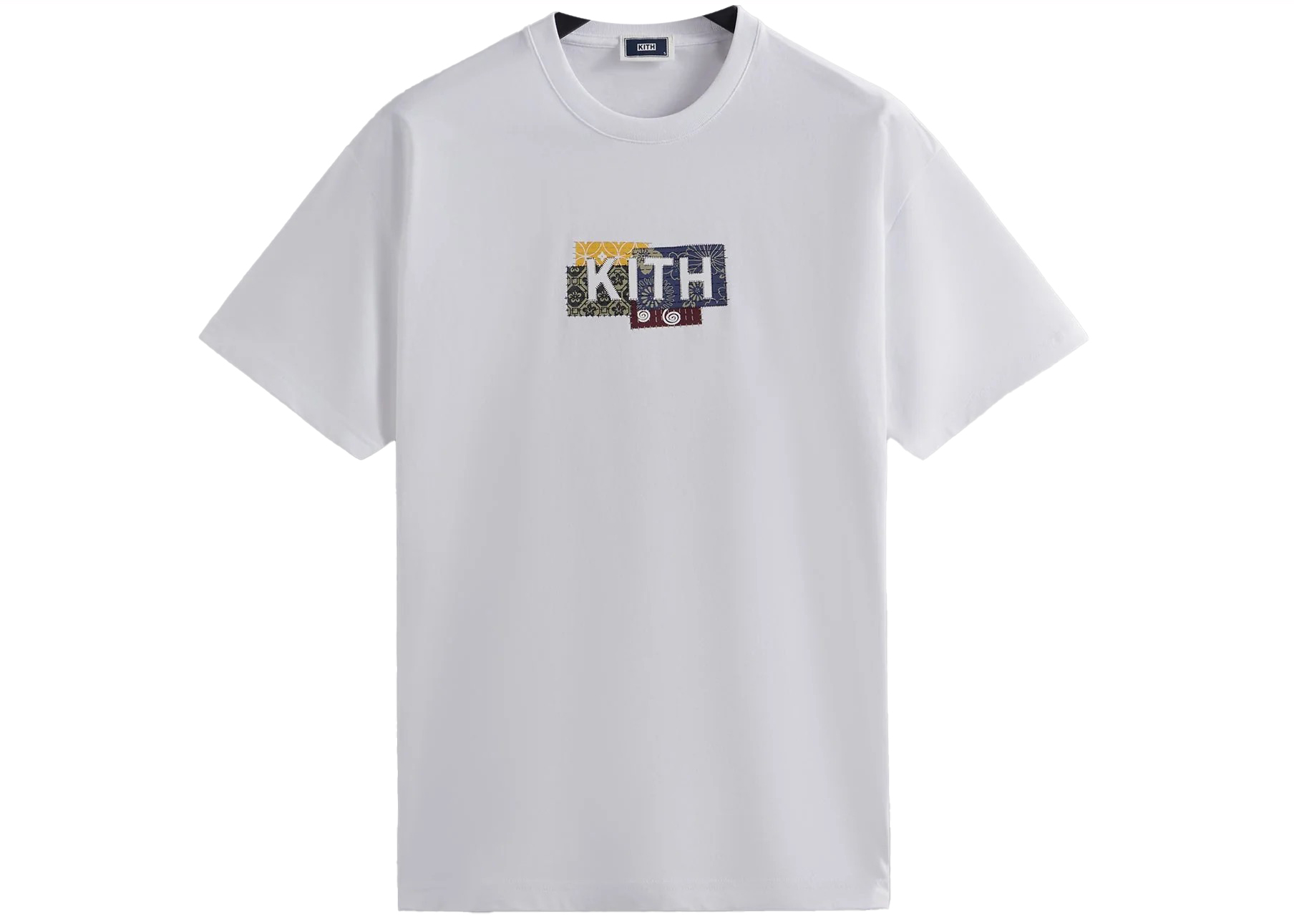kith kids box logo Tシャツ