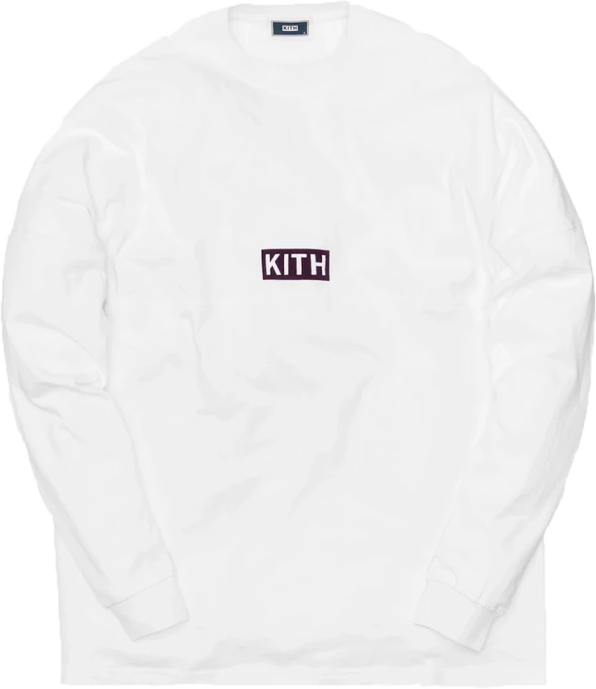 kith paneled LS tee dark indigo ロンTTシャツ/カットソー(七分/長袖)