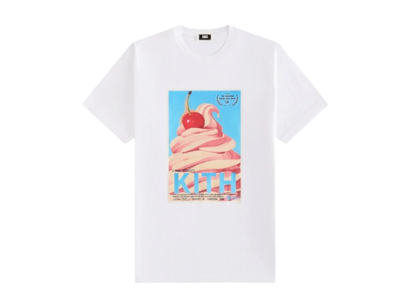 送料関税込み KITH  Treats Film Festival Vintage Tシャツ Kith Treats Blockbuster Vintage Tee White Men's - SS25 - US